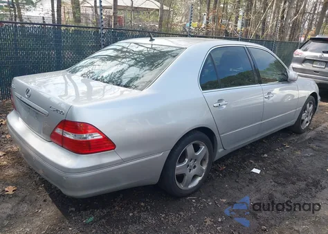 2005 Lexus Ls 430 z USA, uszkodzony, nr VIN JTHBN36F755001100